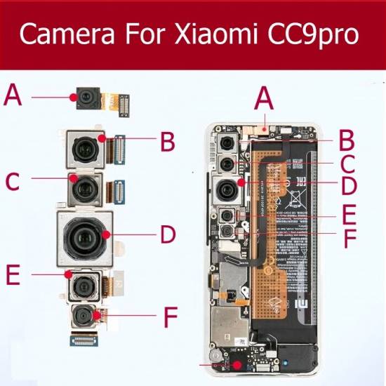 XİAOMİ Mİ CC9 PRO Arka kamera değişimi